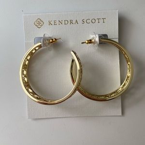 Kendra Scott Gold Hoops